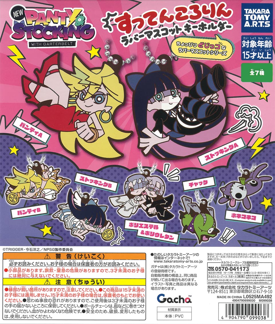 New PANTY&STOCKING with GARTERBELT Slip and Tumble