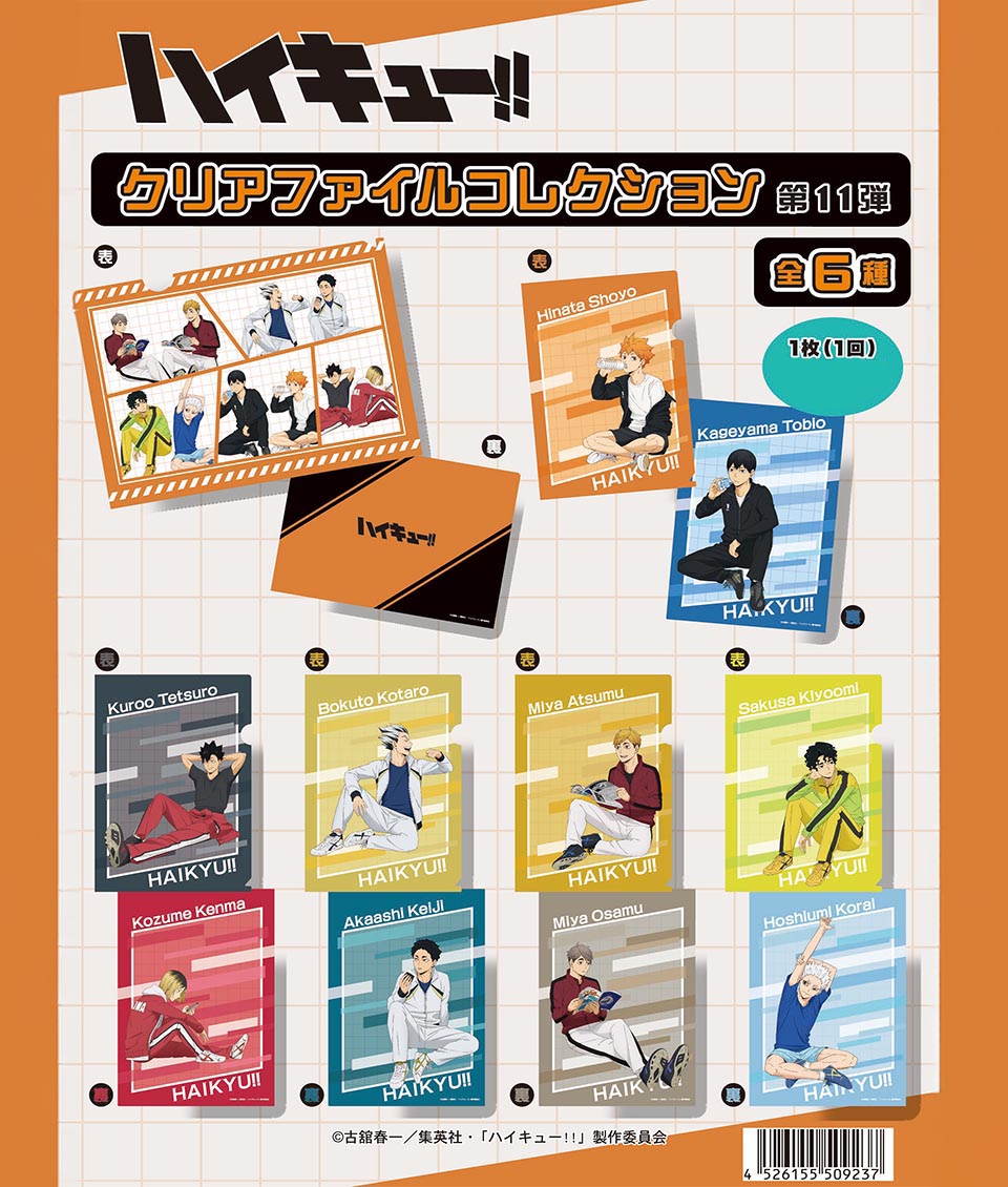 Haikyu!! Clear File Collection Vol.11
